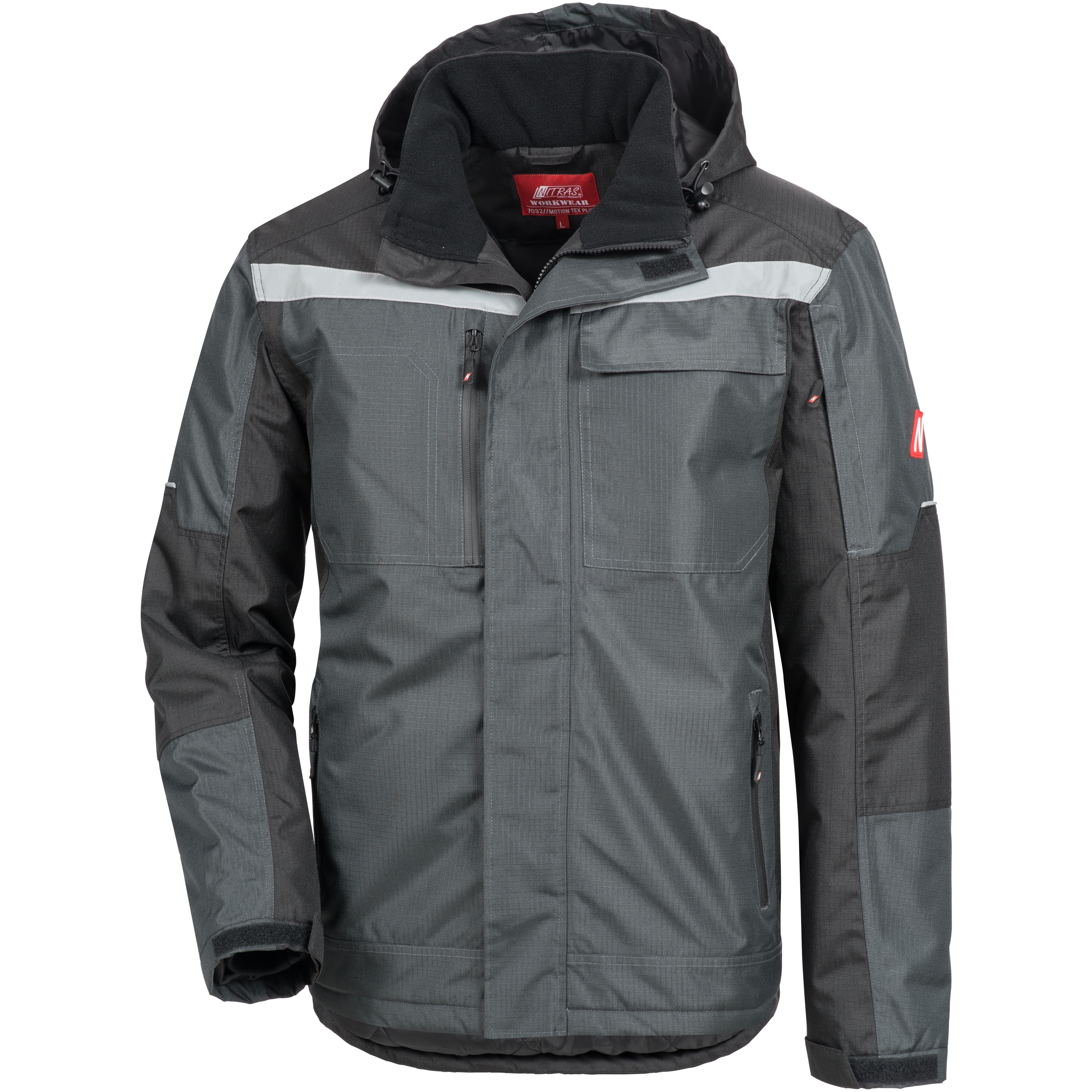 MOTION TEX PLUS Winter-Parka in grau