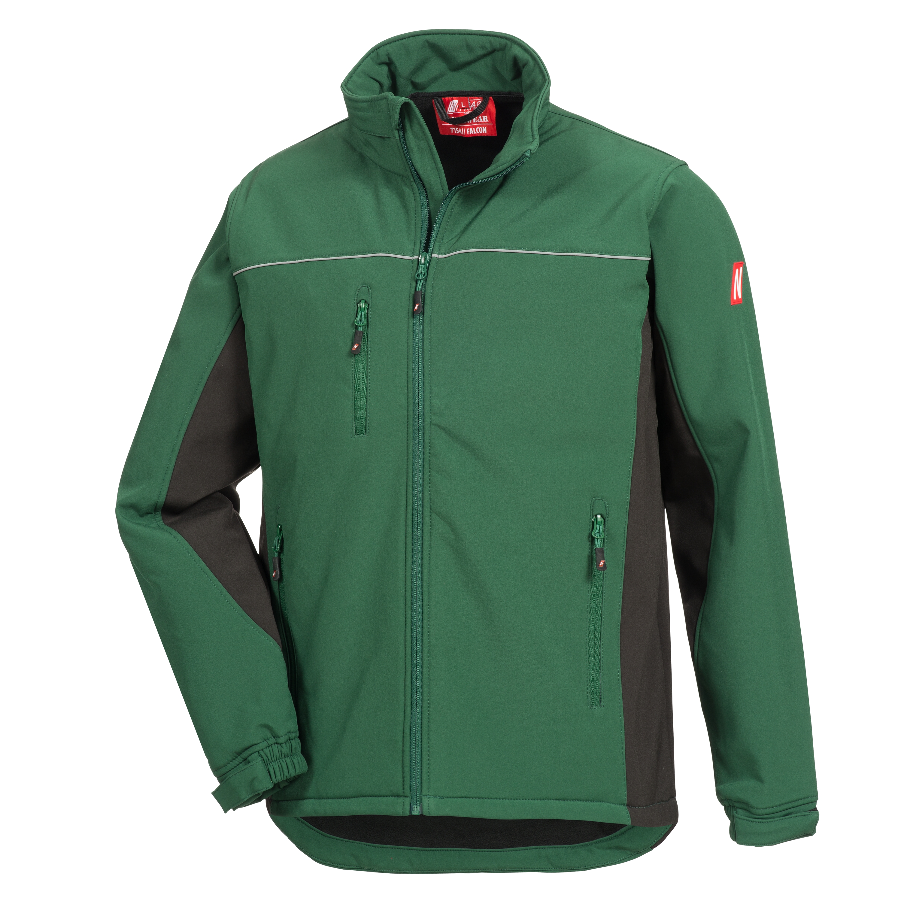 MOTION TEX LIGHT Softshelljacke in grün