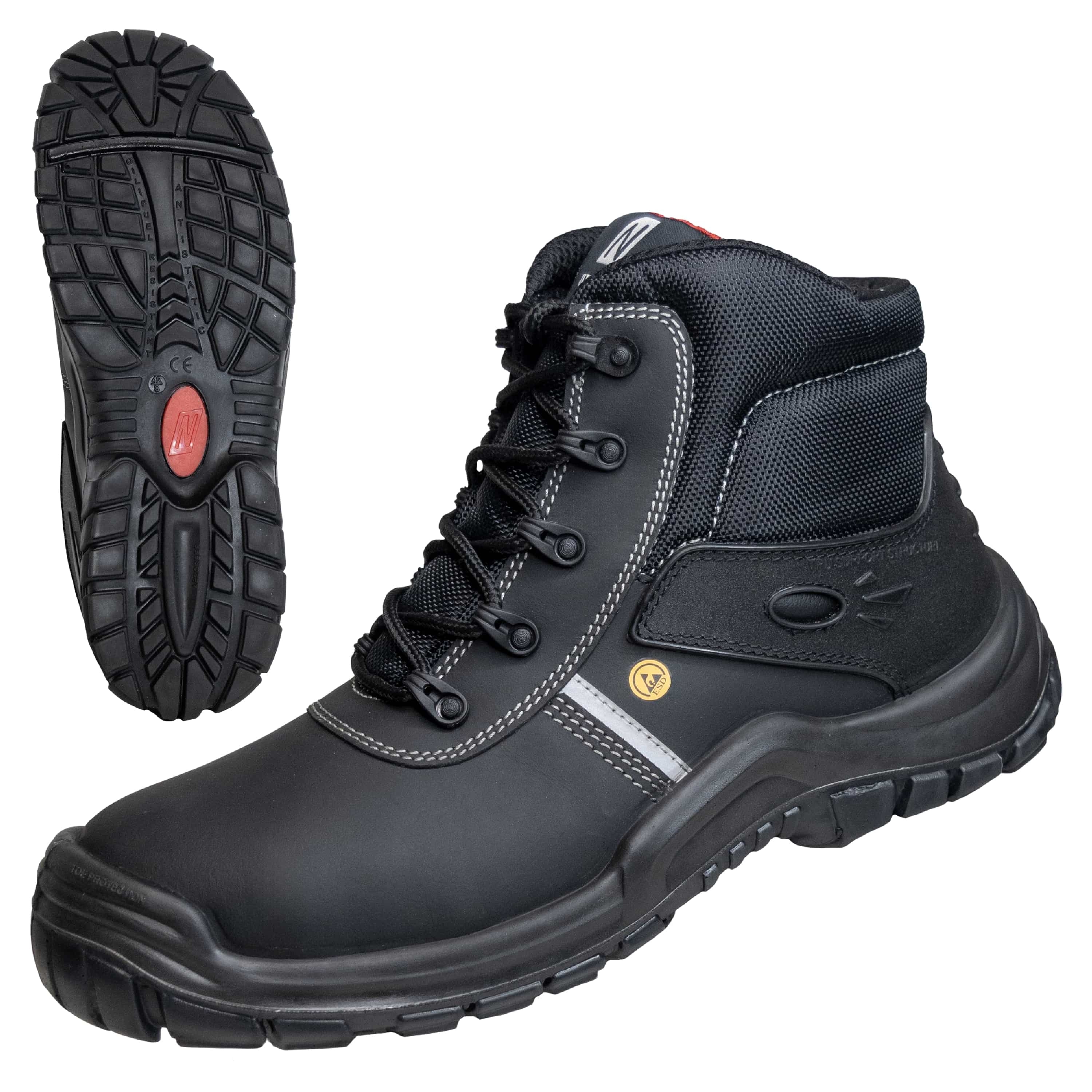 Utility Step Mid S3L Stiefel in schwarz