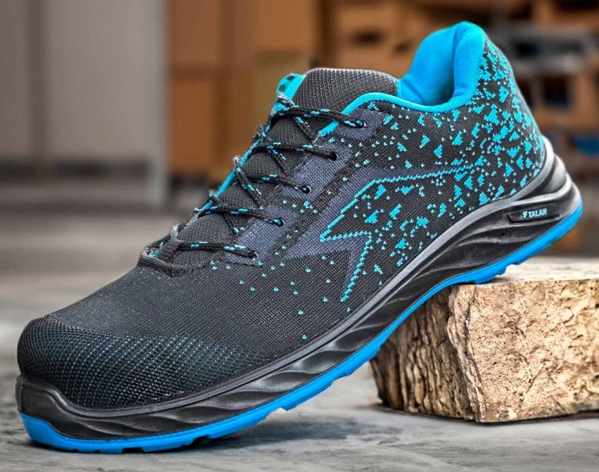 S1P Halbschuhe JACQUARD von Talan in blau