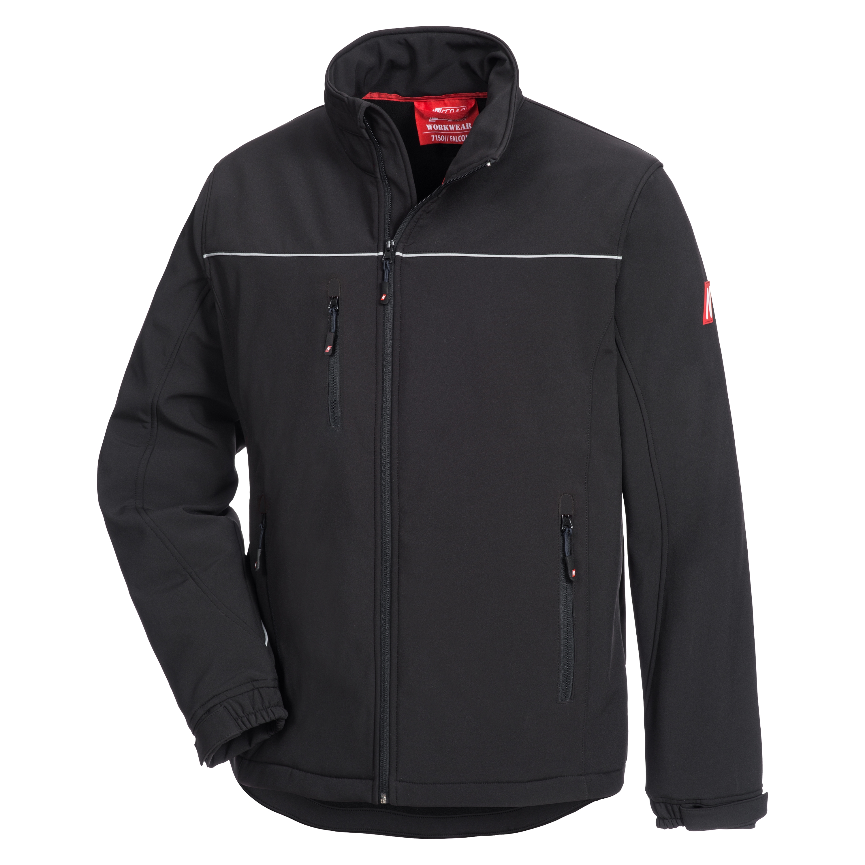 MOTION TEX LIGHT, Softshelljacke, schwarz
