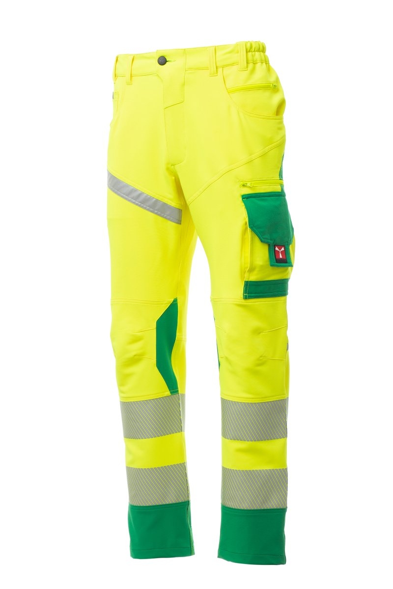 NEXT 4W Warnschutzhose in warngelb/grün von Payper