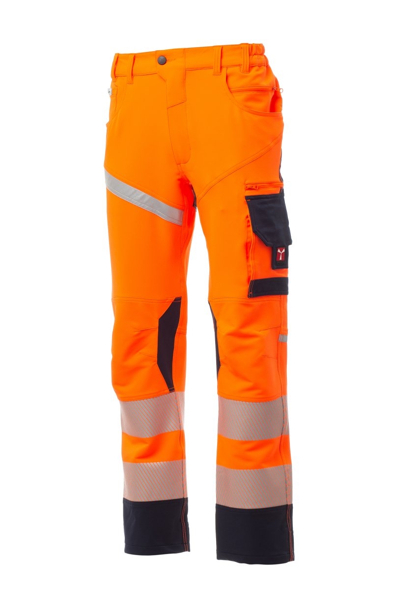 NEXT 4W Warnschutzhose in warnorange von Payper