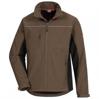 Motion Tex Light Softshelljacke in braun