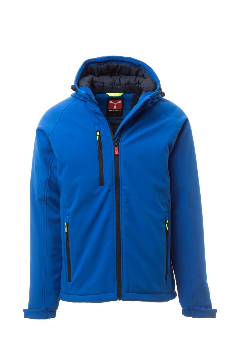 GALE PAD in königsblau, Wintersoftshell von PAYPER