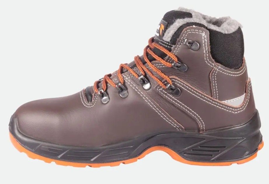 S3 Stiefel STYLER von Talan in braun mit Fell S3 Stiefel STYLER von Talan in braun mit Fell