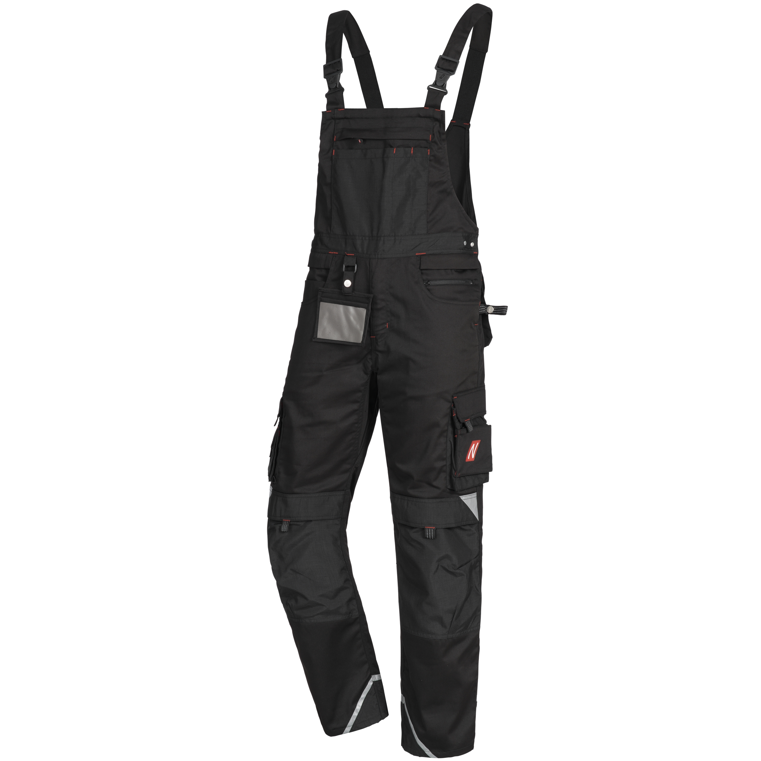 MOTION TEX PRO FX Latzhose in schwarz