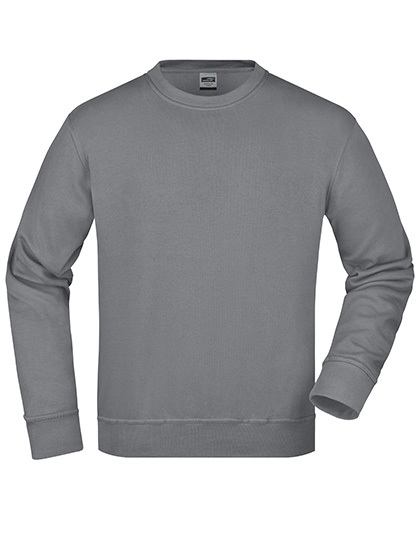 Workwear Sweater von DAIBER in solid grey