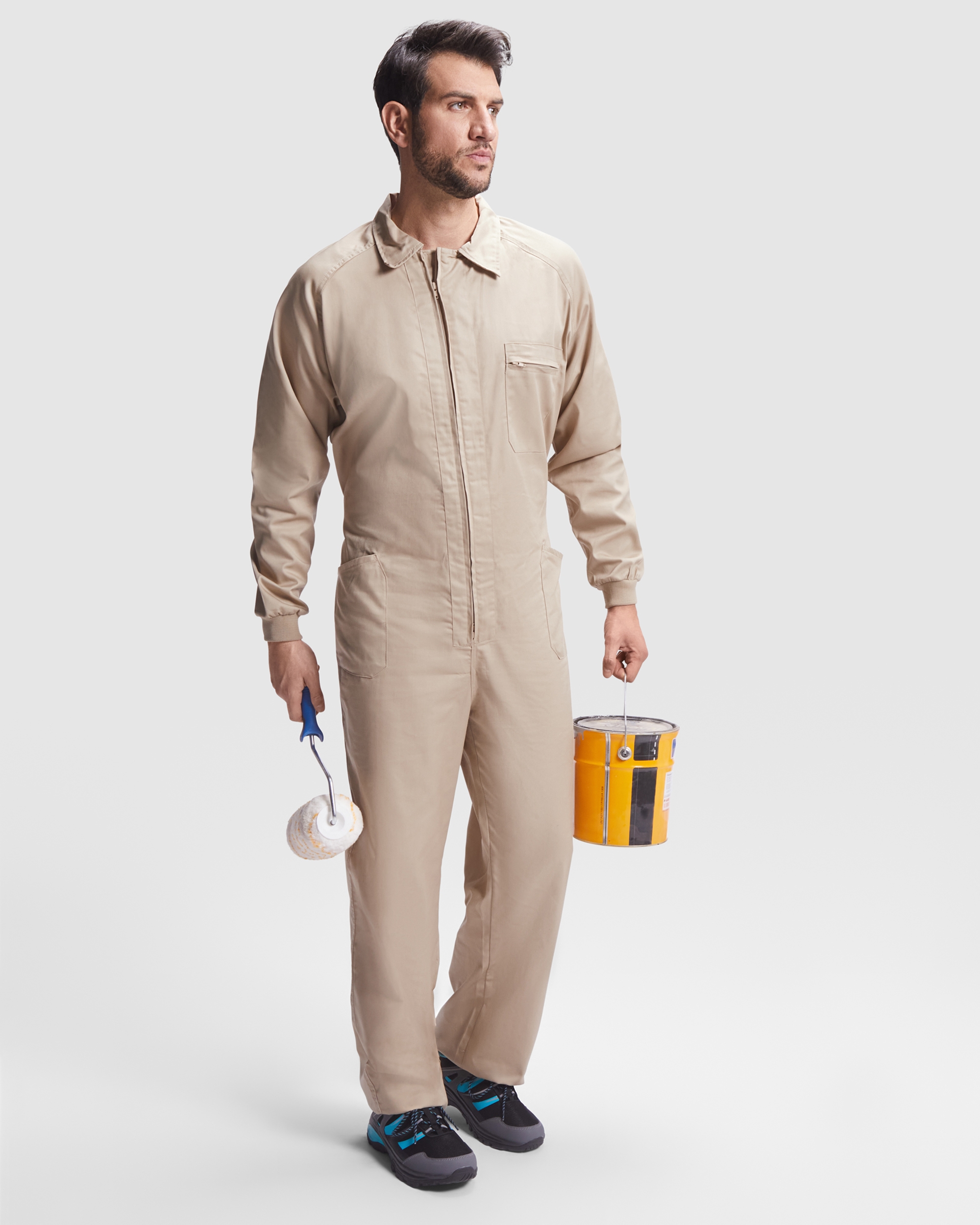 Overall JIMMY in sandfarben Overall JIMMY in sandfarben