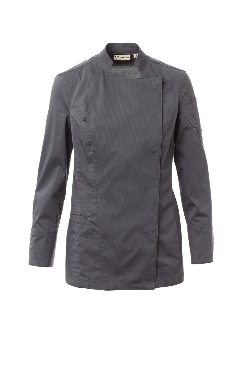 Kochjacke STARRED MESH Lady von Payper in grau