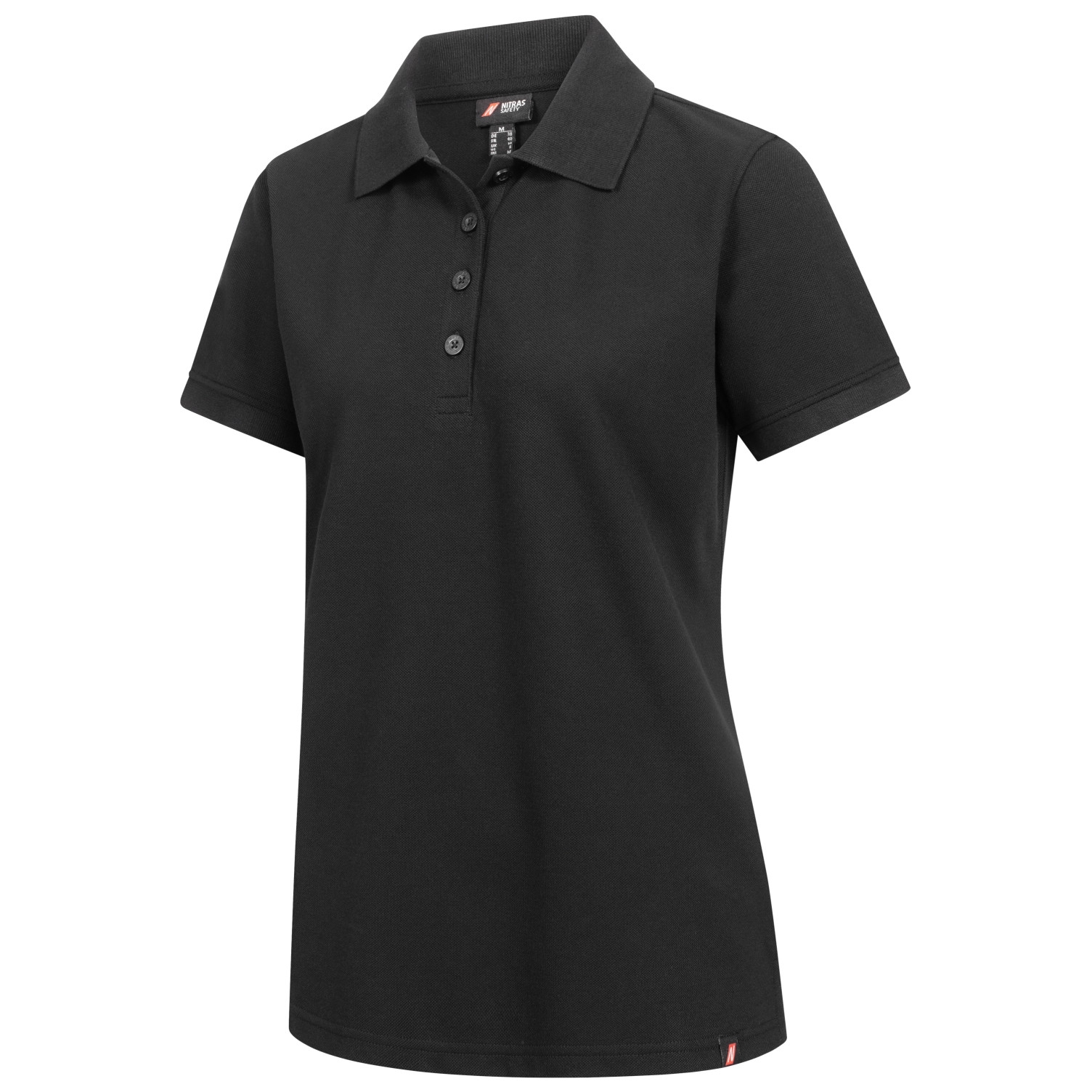 MOTION TEX PLUS Damenpolo von NITRAS in schwarz MOTION TEX PLUS Damenpolo von NITRAS in schwarz