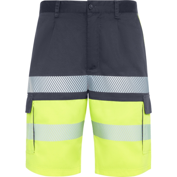 LADA Warnschutz-Shorts in gelb/grau von ROLY WRK