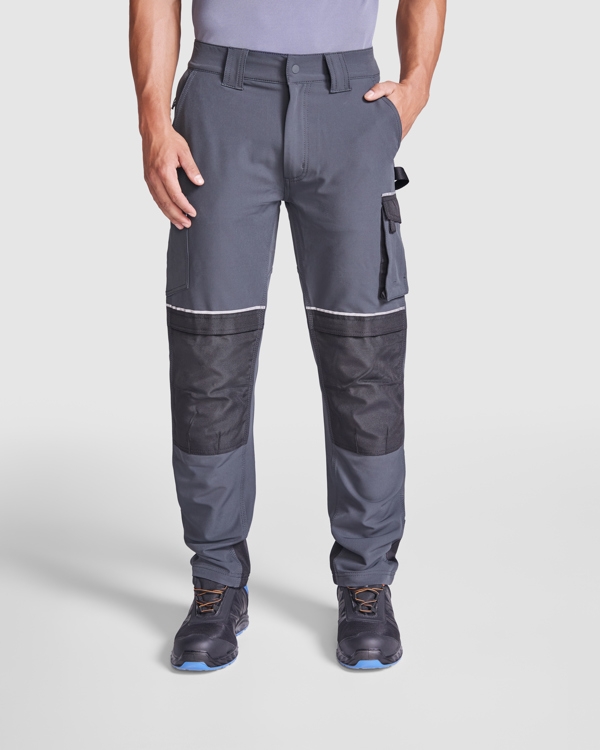 Stretch-Arbeitshose WALL von Roly Workwear in grau