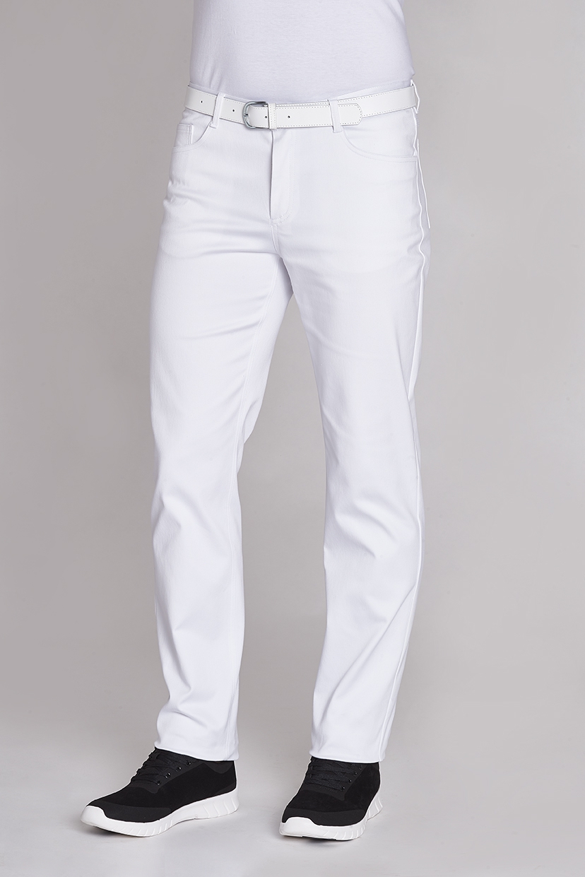 Medizinhose in weiß für Herren