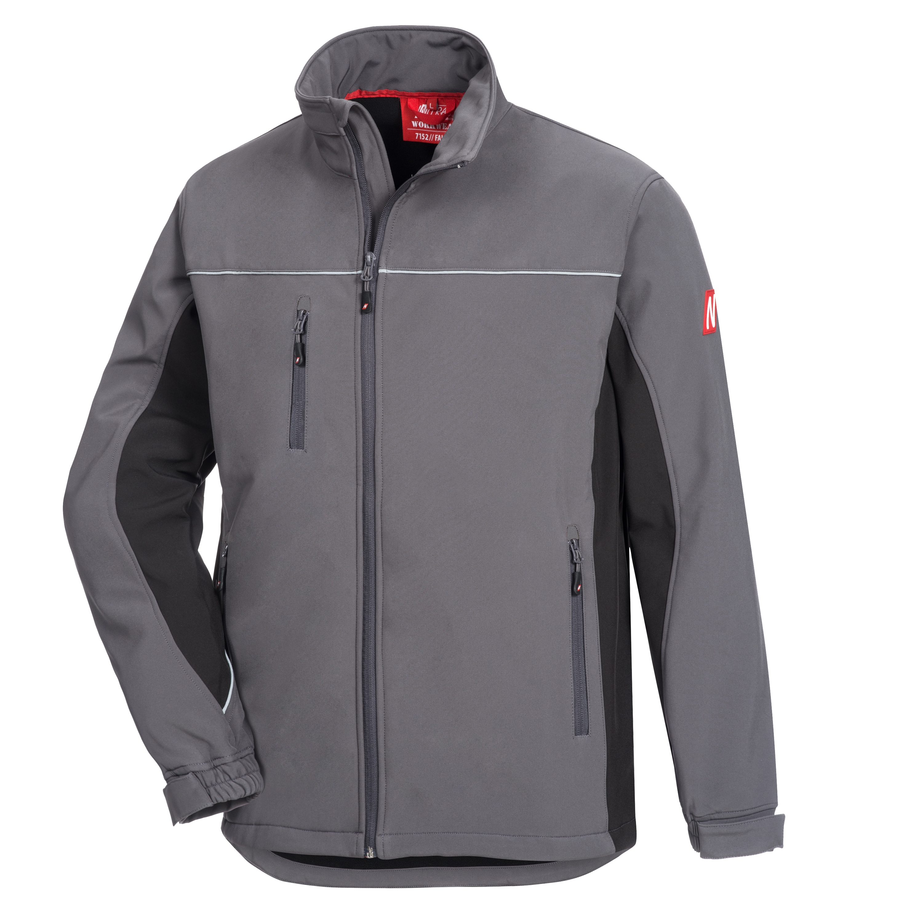 MOTION TEX LIGHT Softshelljacke in grau