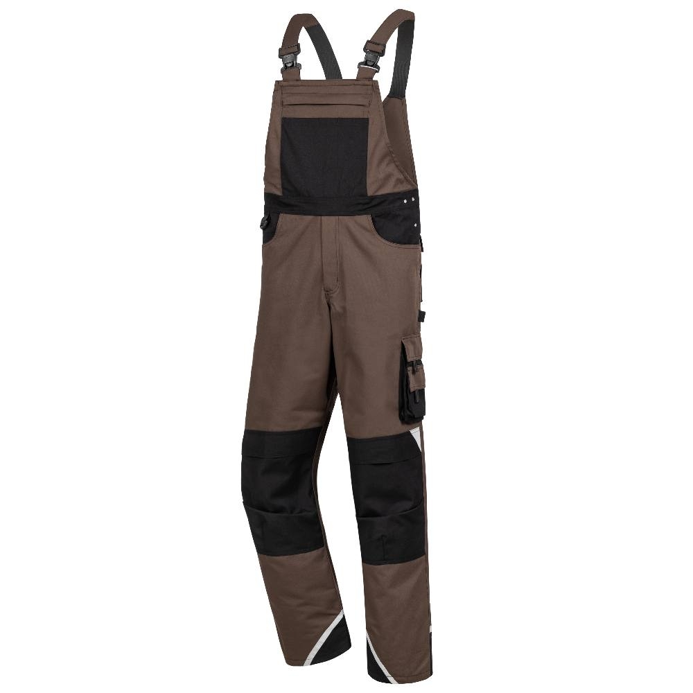 TEX PLUS Latzhose in braun