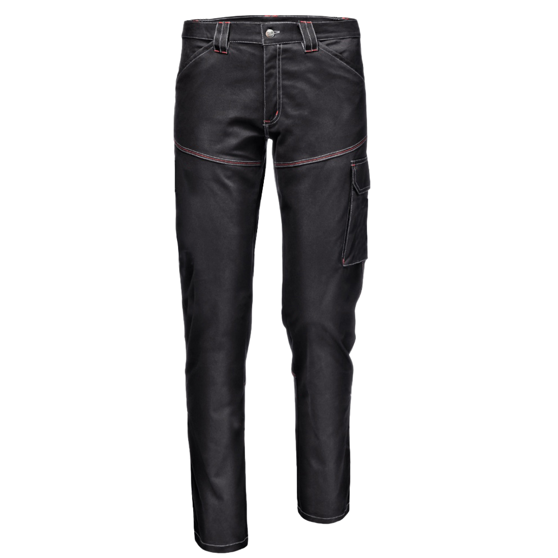 SYMBOL STRETCH Arbeitsbundhose in schwarz von SIR