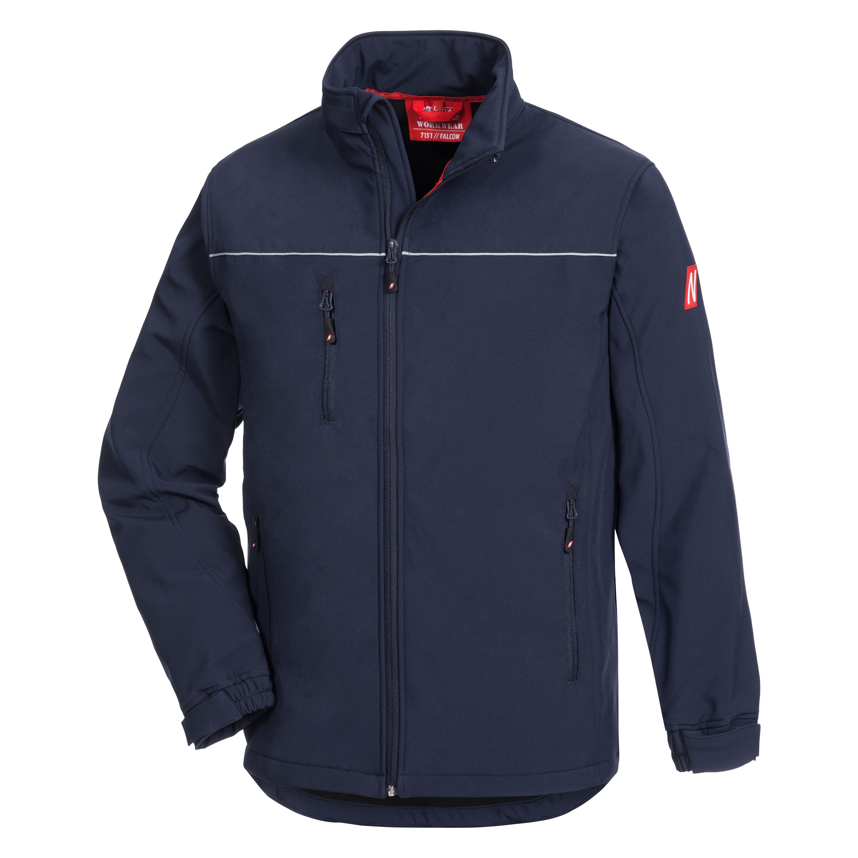 MOTION TEX LIGHT Softshelljacke in navyblau