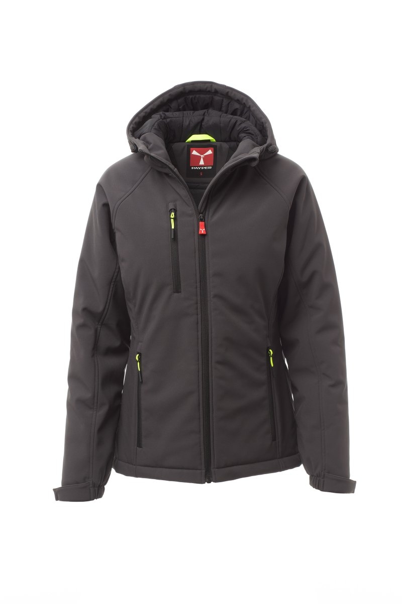 GALE PAD Lady anthrazit Wintersoftshell von PAYPER