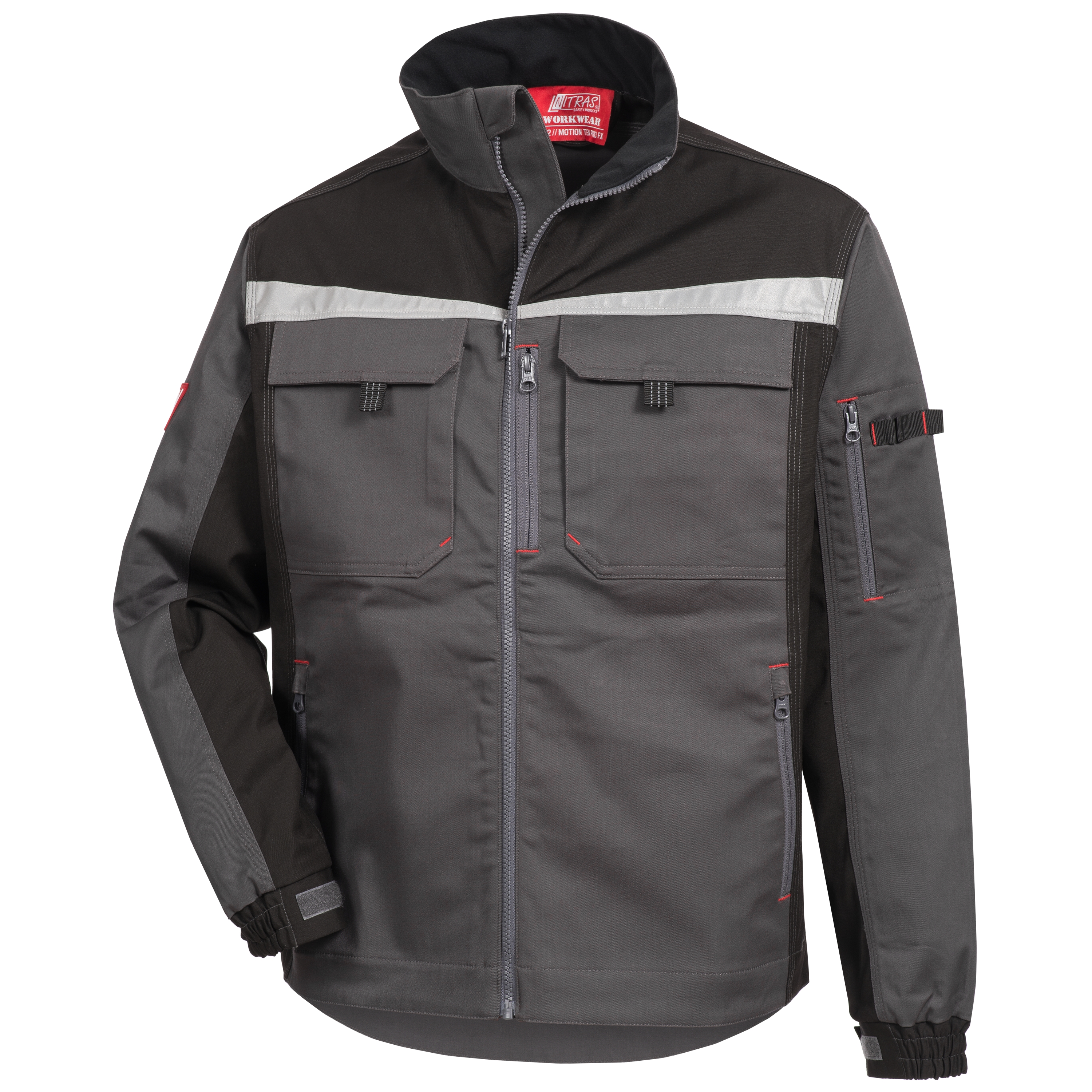 MOTION TEX PRO FX Arbeitsjacke in grau