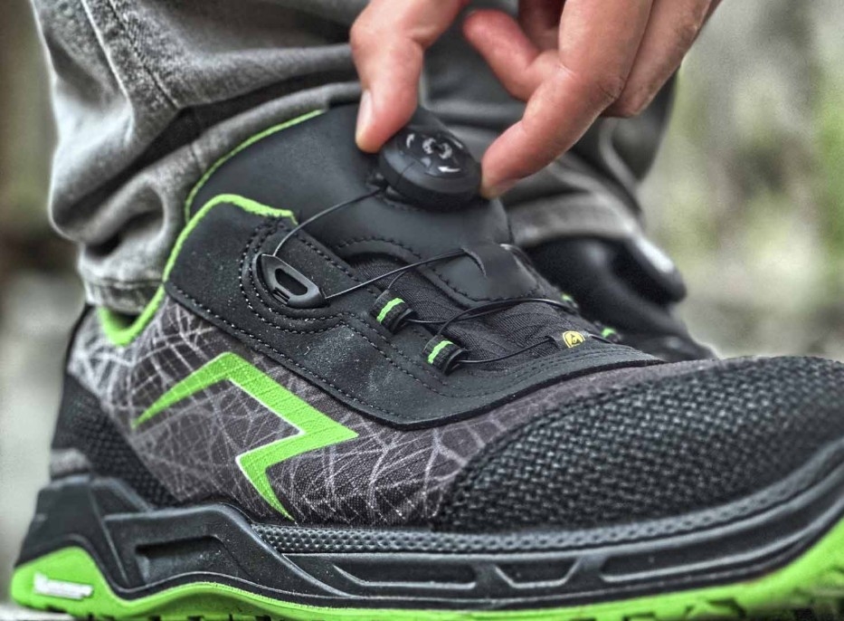 ESD S3 Halbschuhe AIRFLEX PRO von Talan in grün