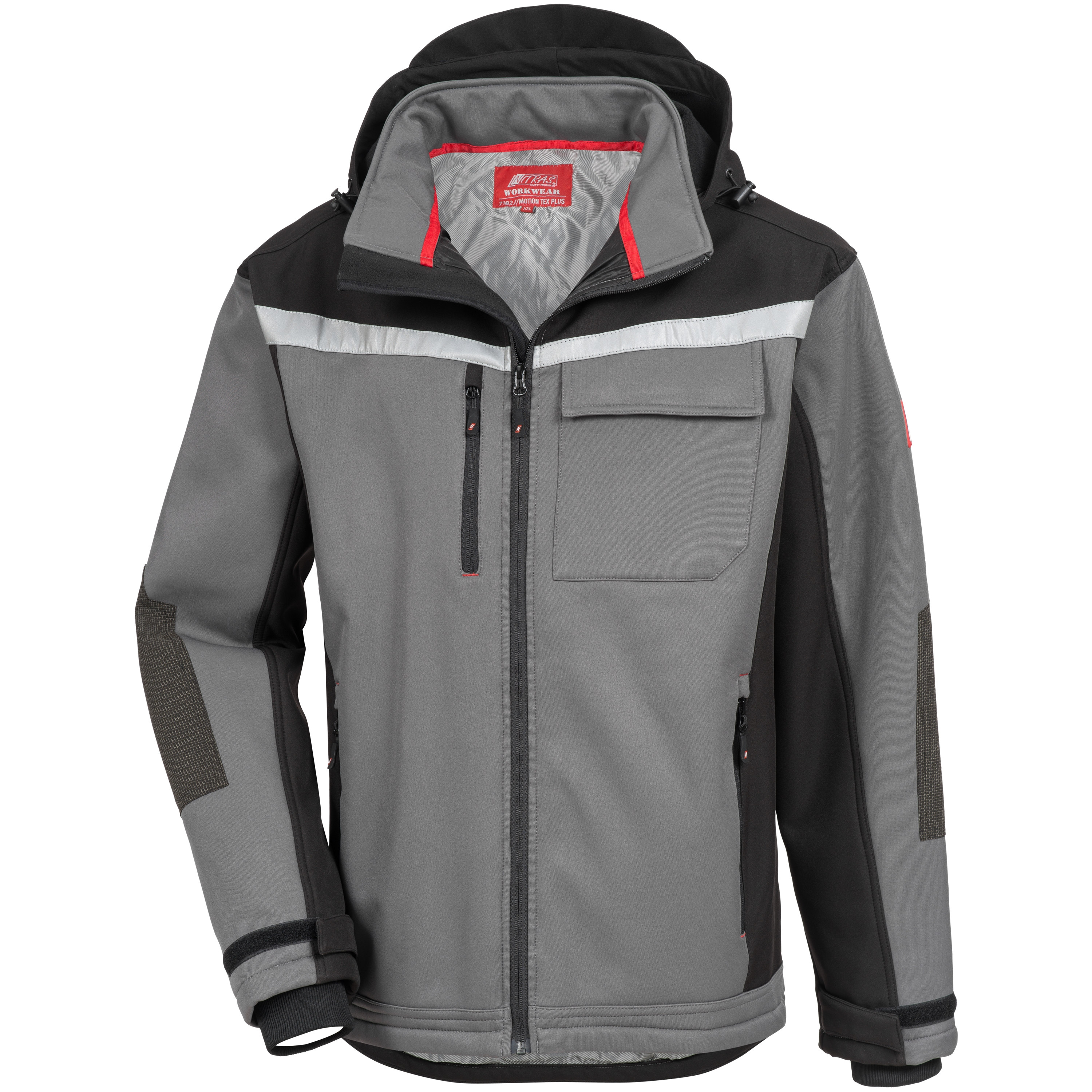 MOTION TEX PLUS Softshelljacke in grau
