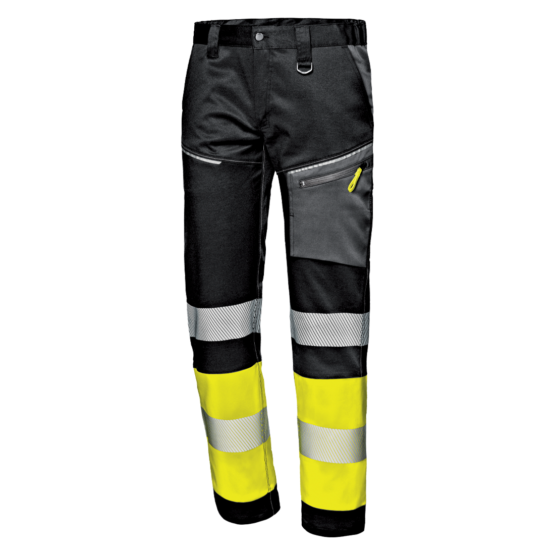 Warnschutzhose CONTRAST in schwarz/gelb von SIR
