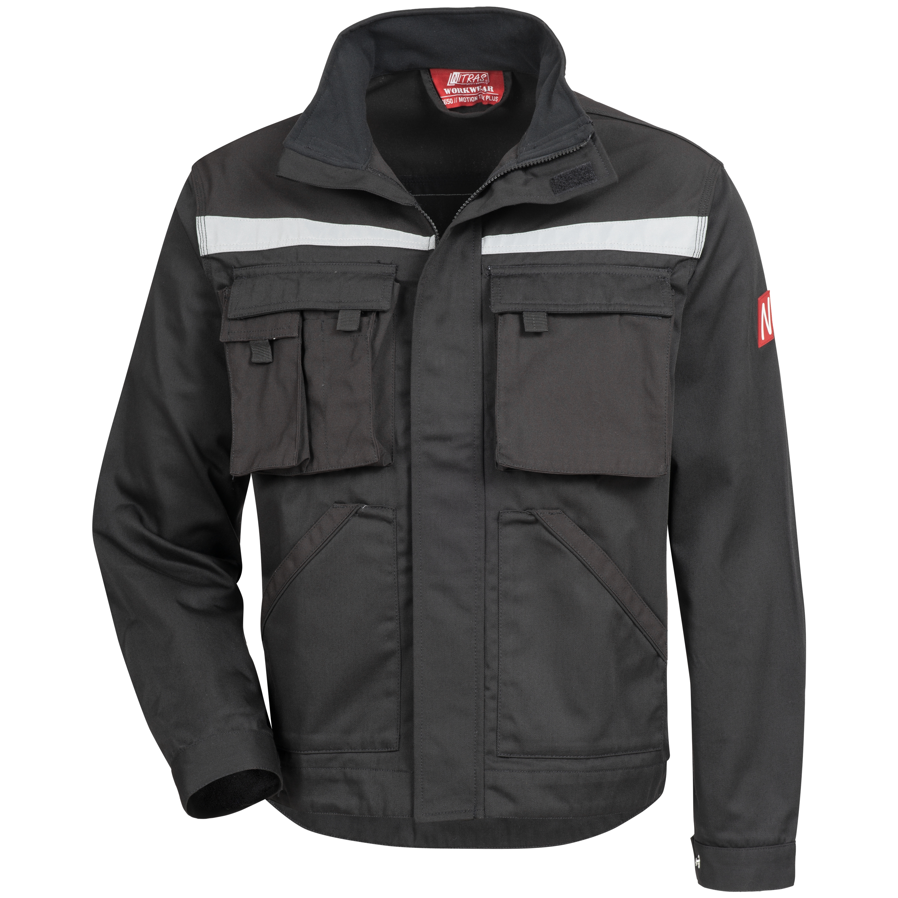 MOTION TEX PLUS Arbeitsjacke in schwarz MOTION TEX PLUS Arbeitsjacke in schwarz