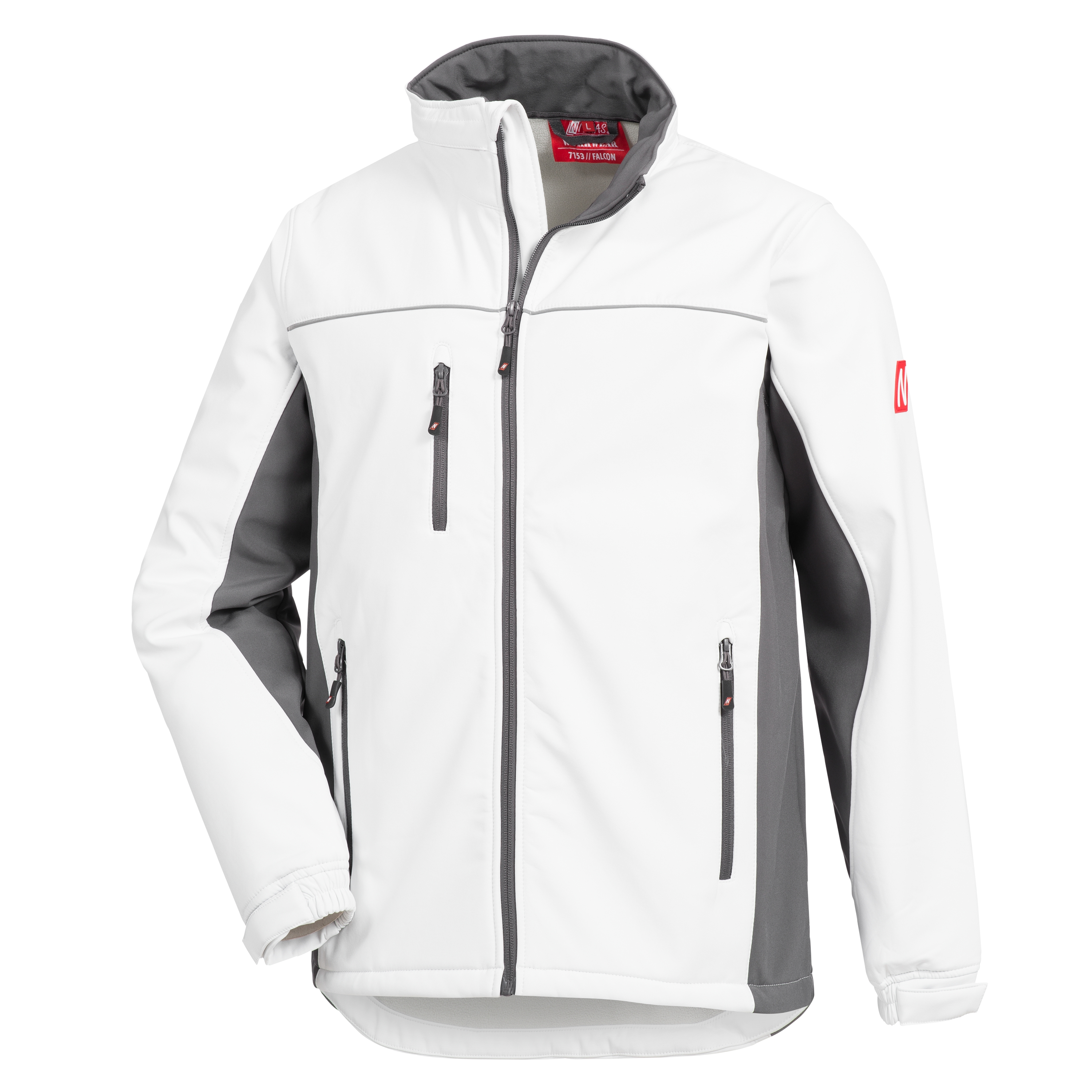 MOTION TEX LIGHT Softshelljacke in weiß