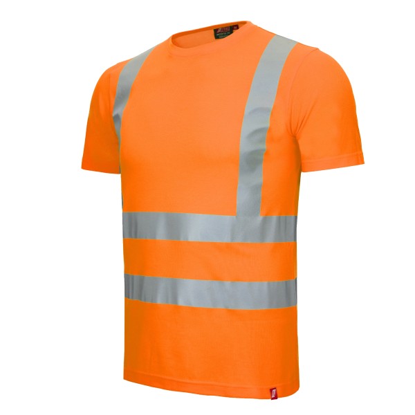Warnschutz-T-Shirt, orange von Nitras