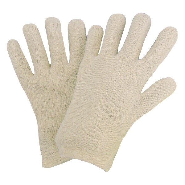 Baumwoll-Trikot-Handschuhe, naturfarben