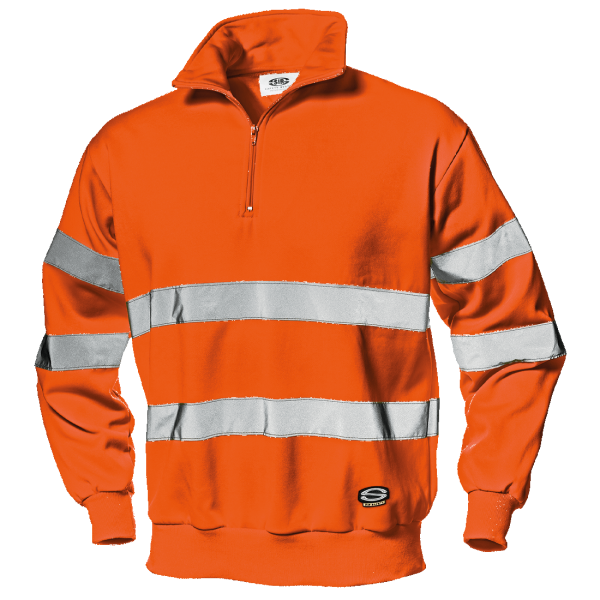 Warnschutz-Sweater RUNNER von Sir Safety in orange