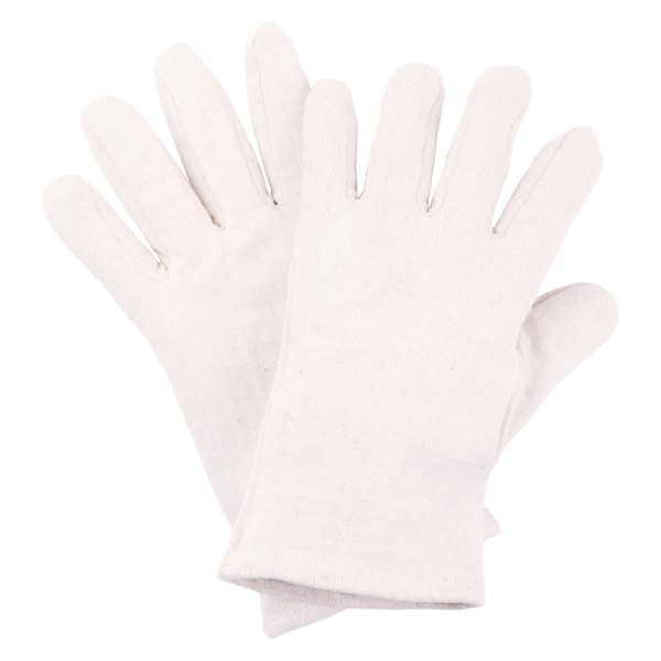 Baumwoll-Jersey-Handschuhe, naturfarben